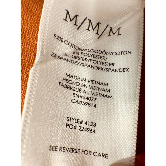 Cabi Rust Corduroy Jacket Style 4123 Wide Corduroy Double Breasted Blazer M - Picture 7 of 14